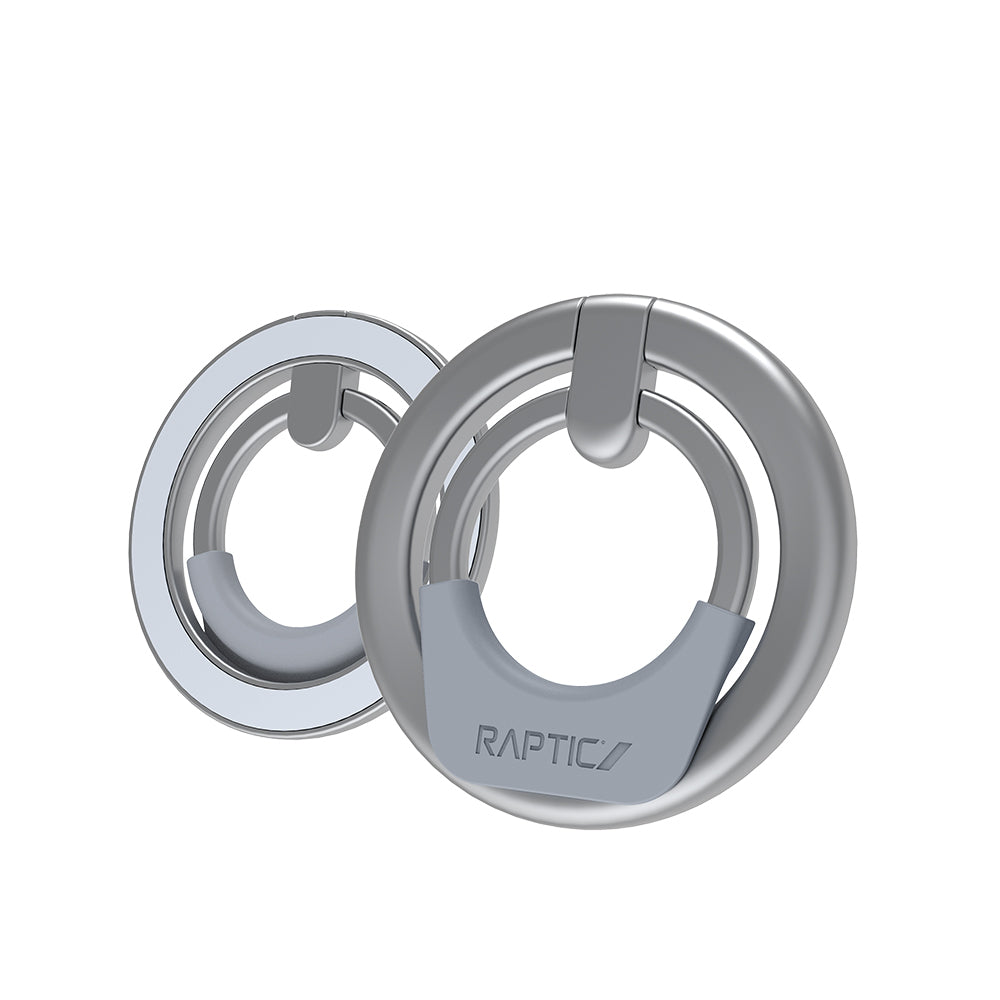 Raptic Magnetik Özellikli 360 Derece Dönebilen Parmak Ring Stand Gümüş