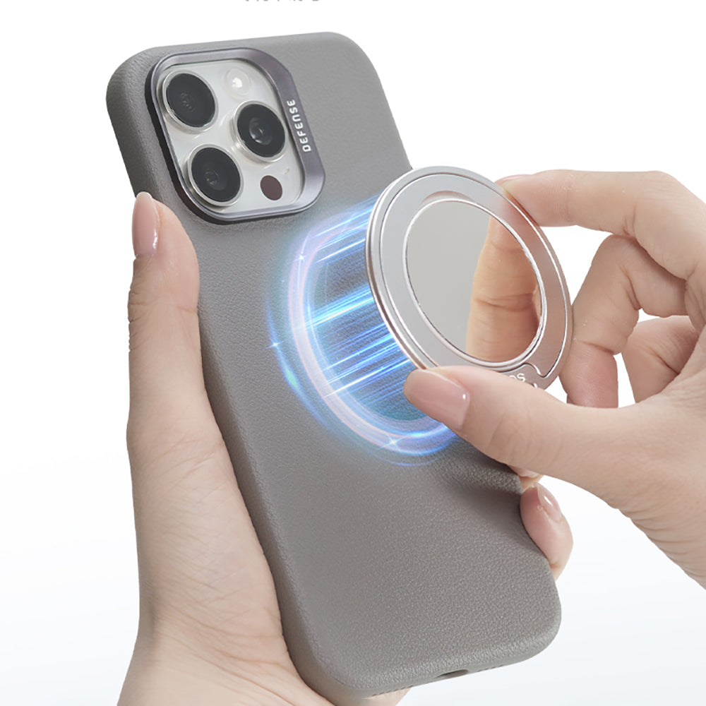 Raptic Mirror Serisi Magnetik Özellikli Aynalı 360 Derece Dönebilen Parmak Ring Stand Yeşil