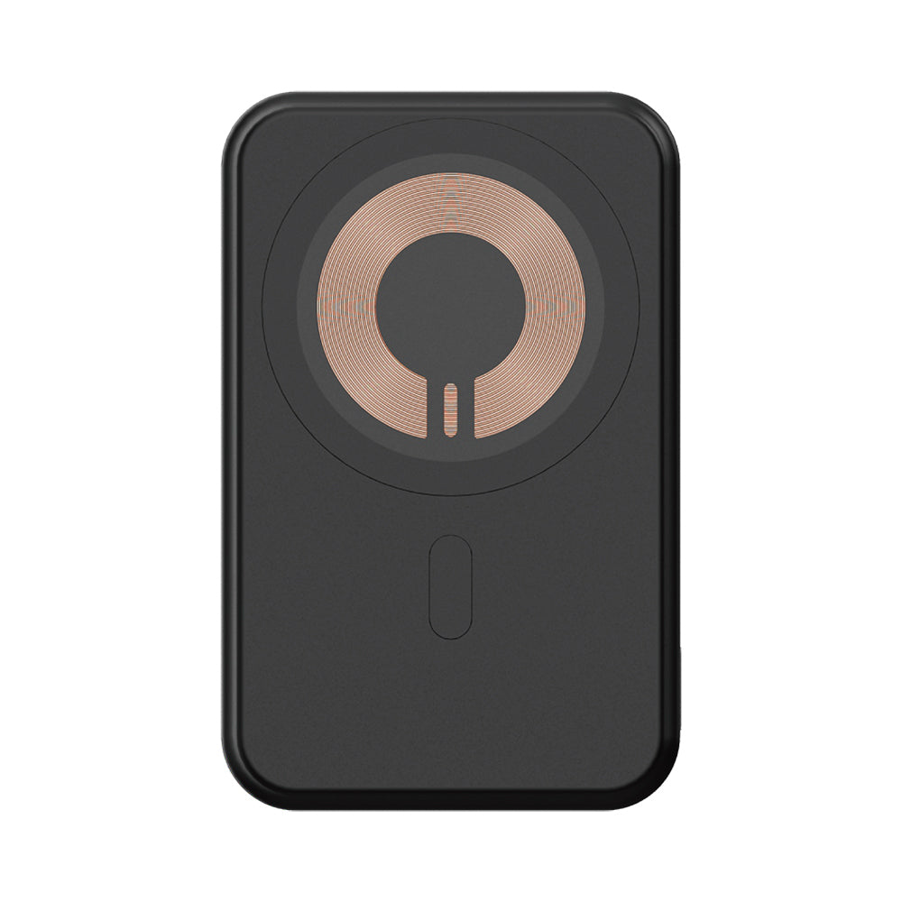 Raptic Trio Standlı Wireless ve PD Hızlı Şarj Özellikli Powerbank 15W 10.000mAh Siyah