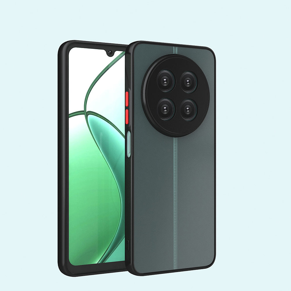Realme 12 Case Zore Hux Cover Black