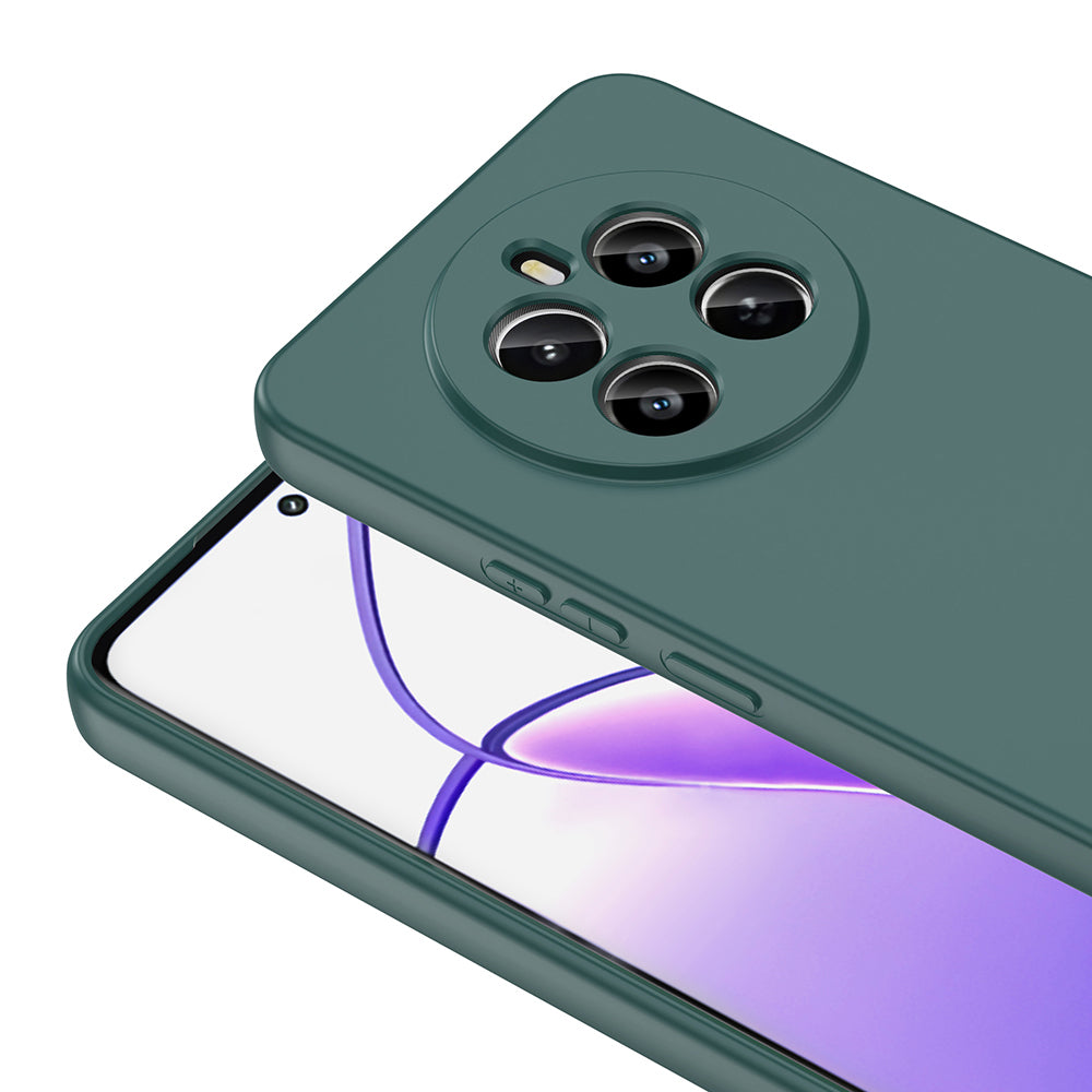 Realme 12 Plus Case Zore Mara Launch Cover Dark Green