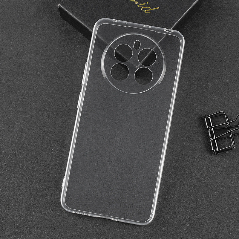 Realme 12 Plus Case Zore Super Silicone Cover Transparent
