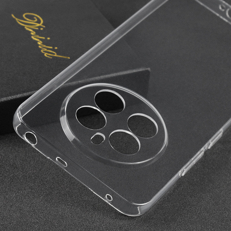 Realme 12 Plus Case Zore Super Silicone Cover Transparent