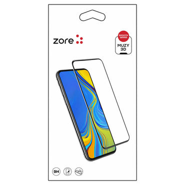 Realme C21 Zore 3D Muzy Temperli Cam Ekran Koruyucu