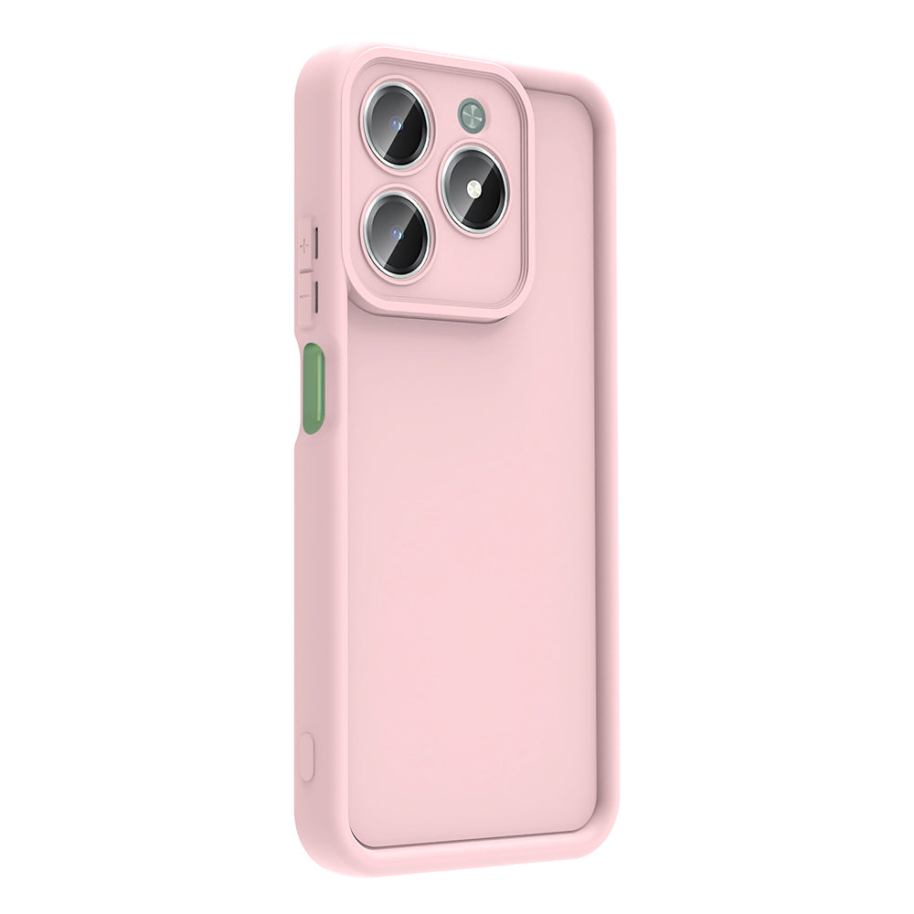 Realme C61 Case Camera Protection Zore Pineapple Cover Dark Green