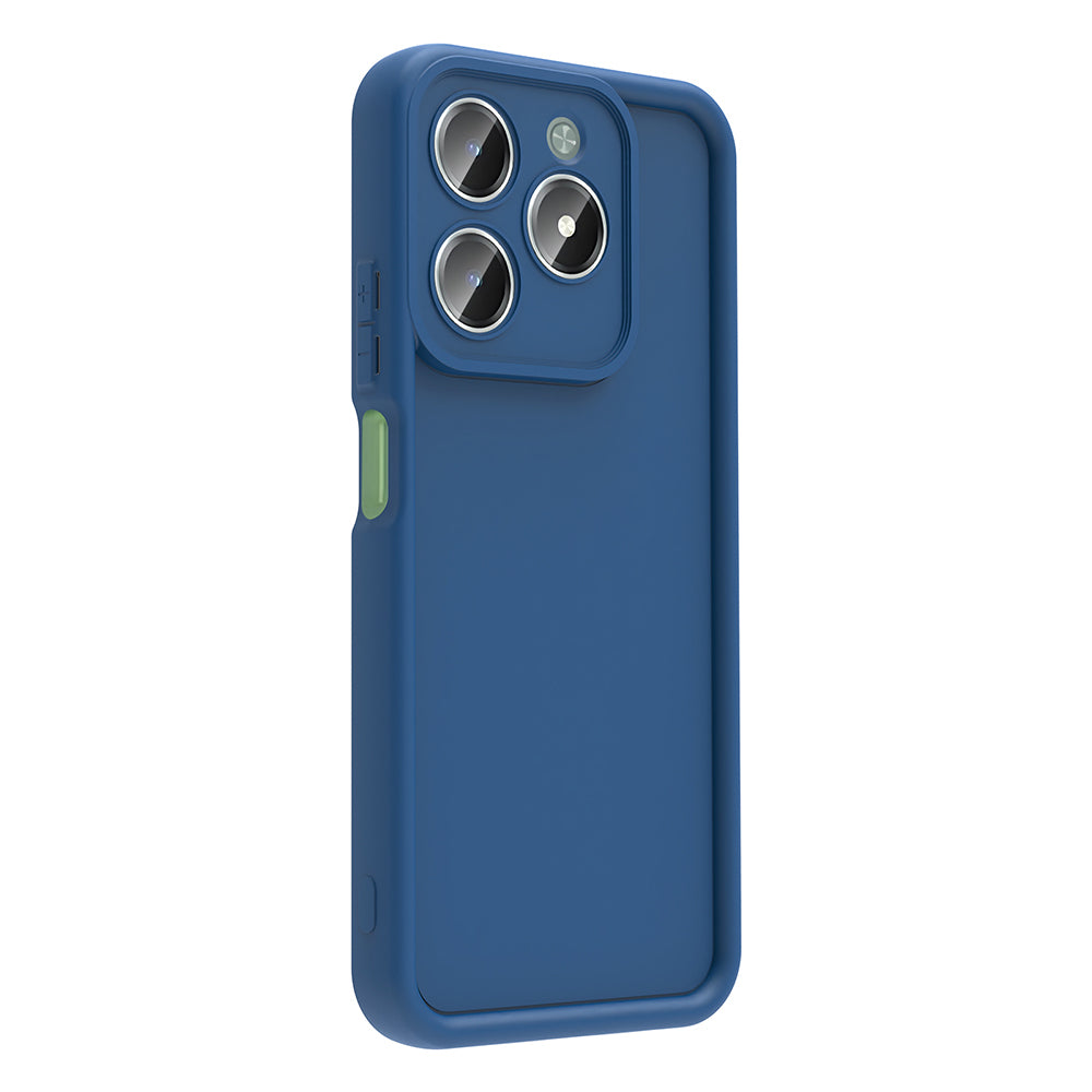 Realme C61 Case Camera Protection Zore Pineapple Cover Dark Green
