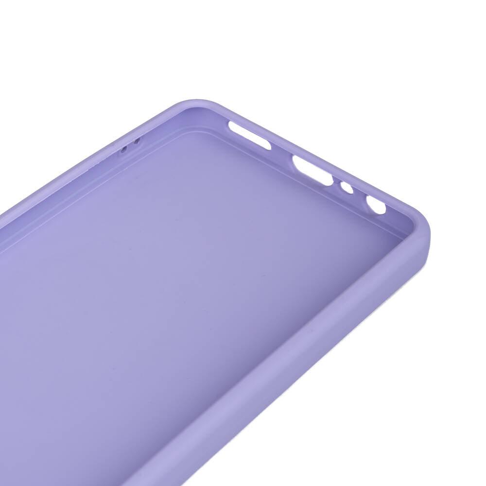 Realme C65 4G Case Zore Biye Silicone Purple