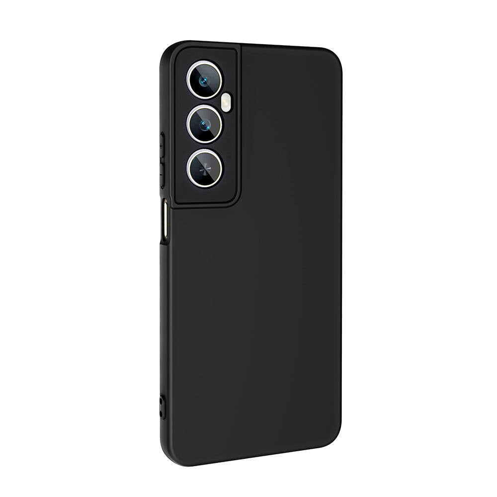 Realme C65 4G Case Zore Mara Launch Cover Black