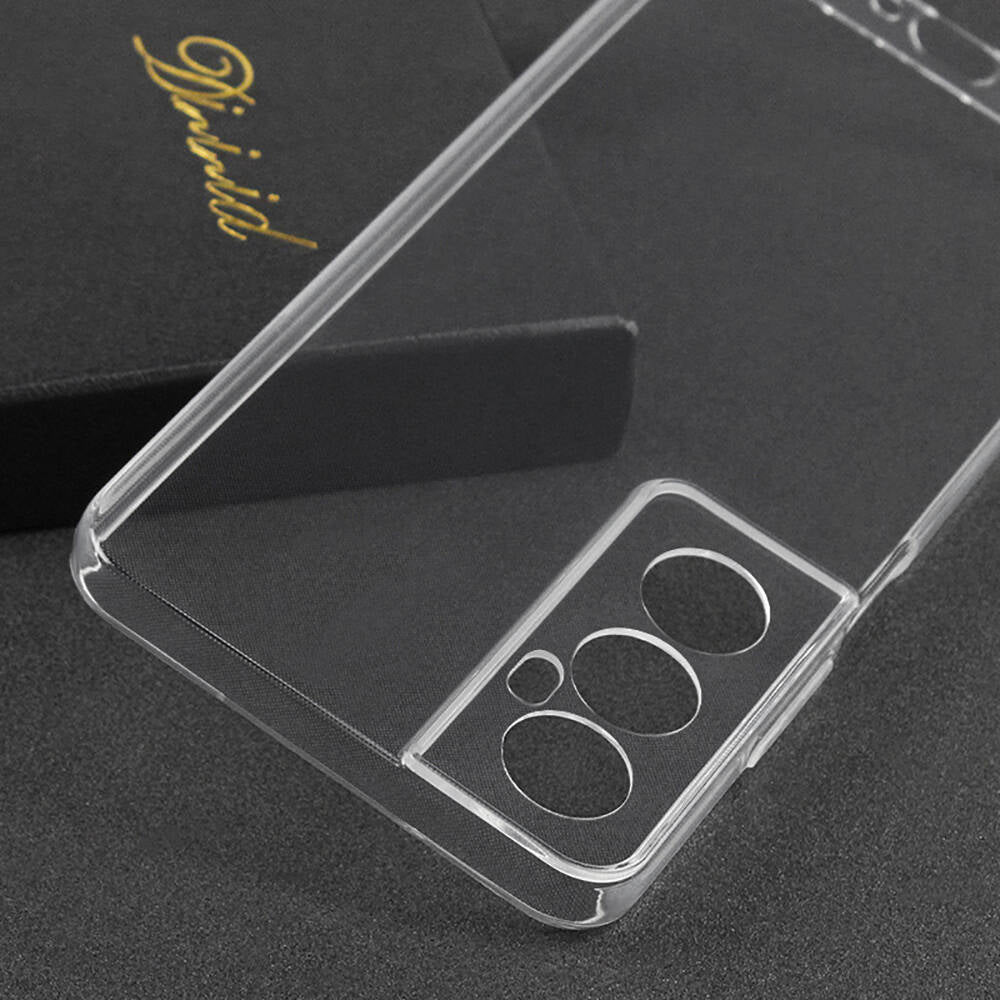 Realme C65 4G Case Zore Super Silicone Cover Transparent