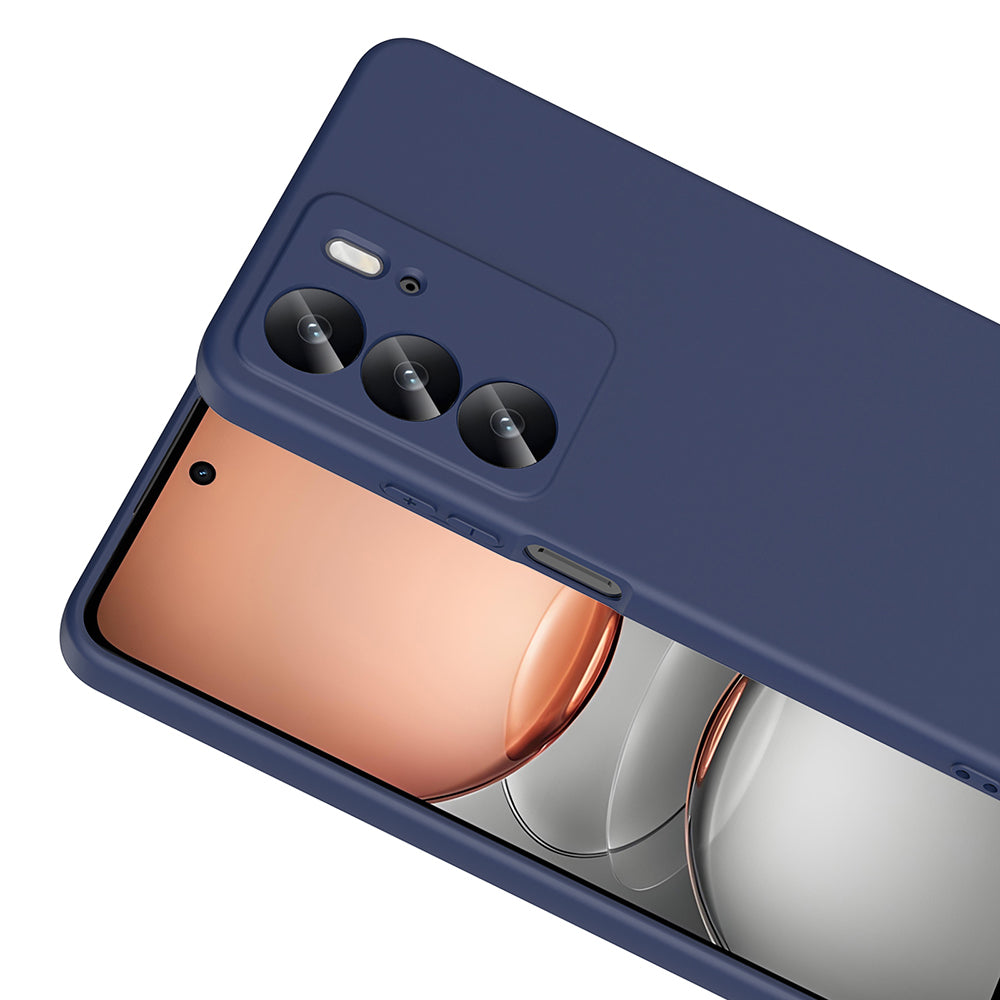 Realme C75 Case Zore Mara Launch Cover Navy Blue