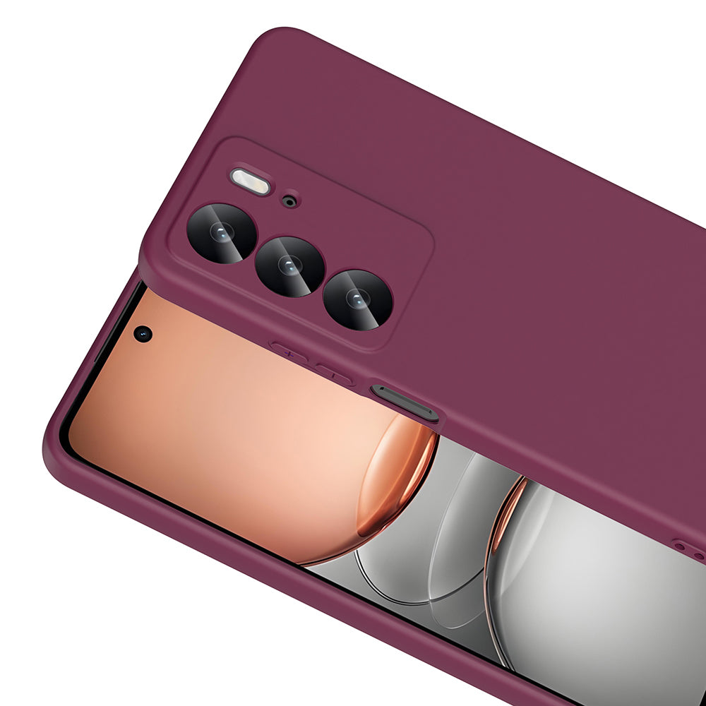 Realme C75 Case Zore Mara Launch Cover Dark Purple