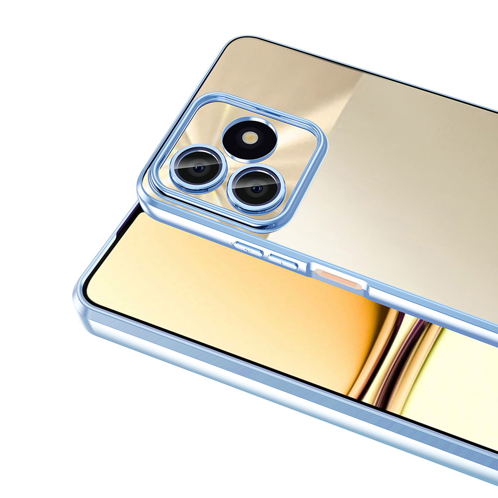Realme Note 50 Case Camera Protection Logo Showing Zore Omega Cover Lilac