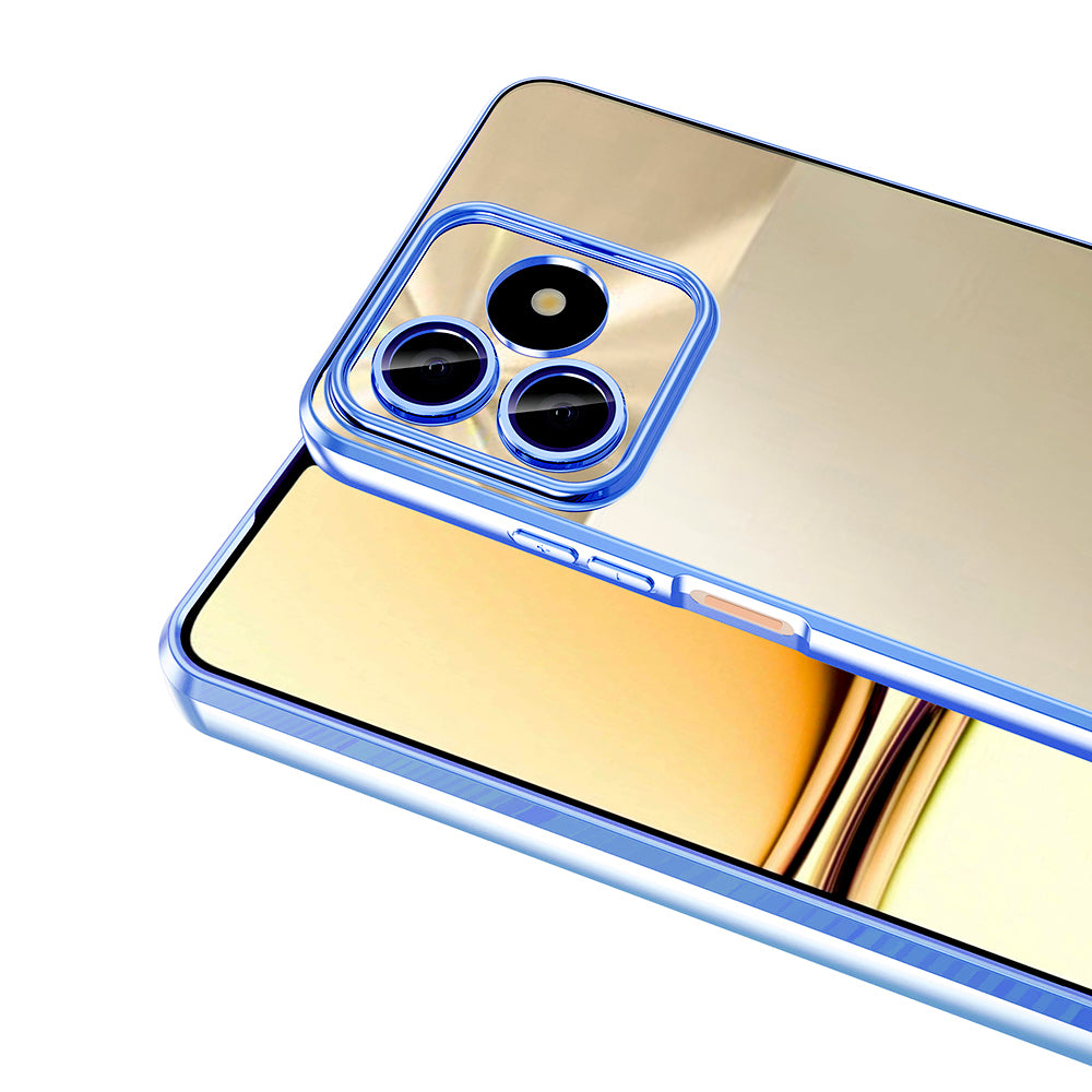 Realme Note 50 Case Camera Protection Logo Showing Zore Omega Cover Lilac