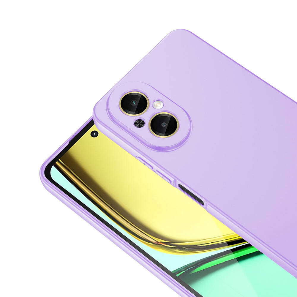 Realme 12 Lite Case Zore Mara Launch Cover Lilac