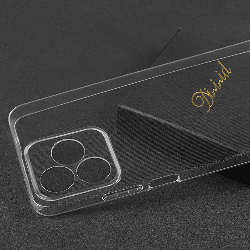 Realme Note 50 Case Zore Super Silicone Cover Transparent