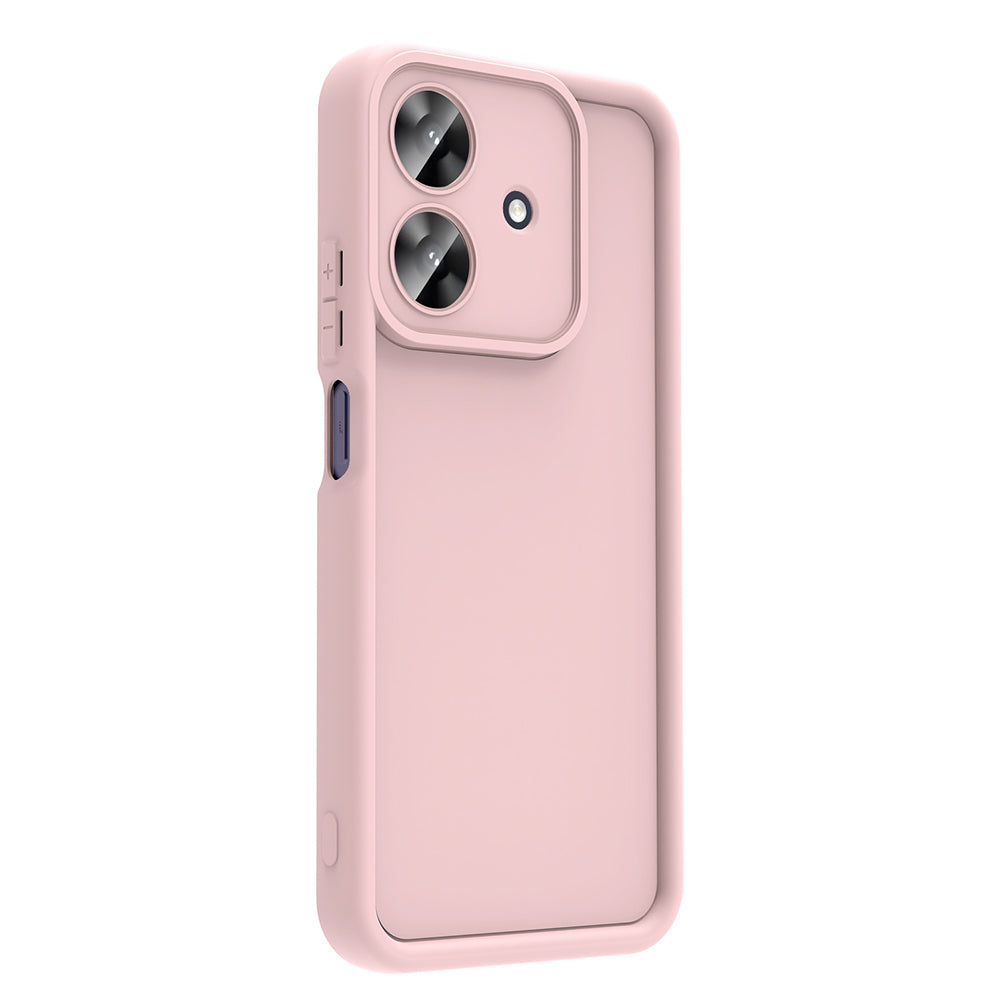 Realme Note 60 Case Camera Protection Zore Pineapple Cover Black