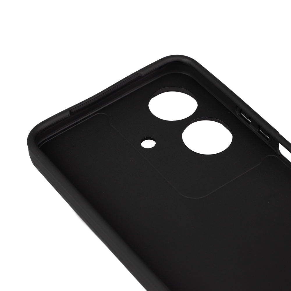 Realme Note 60 Case Zore Biye Silicone Black