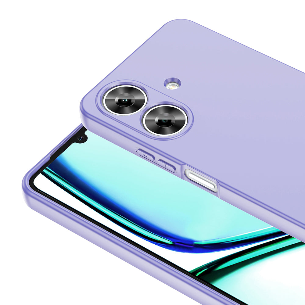 Realme Note 60 Case Zore Mara Launch Cover Red