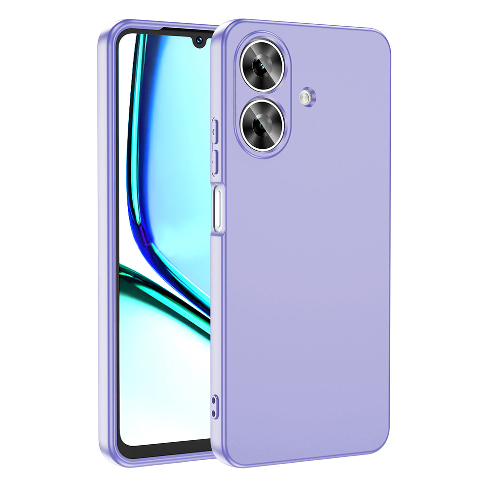 Realme Note 60 Case Zore Mara Launch Cover Lilac