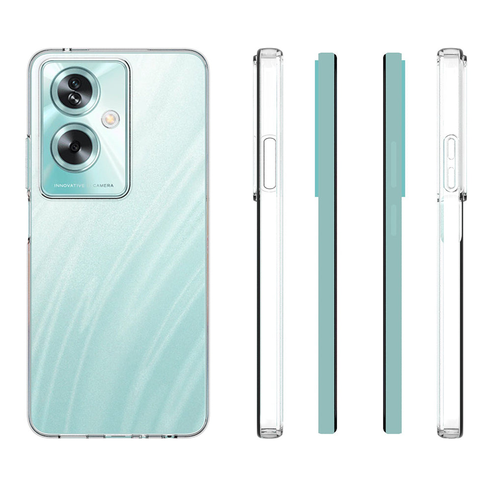 Realme Note 60 Case Zore Super Silicone Cover Transparent
