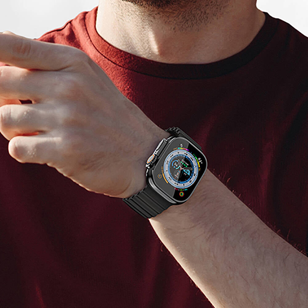 Recci RA23 iOS and Android Compatible Smartwatch Black