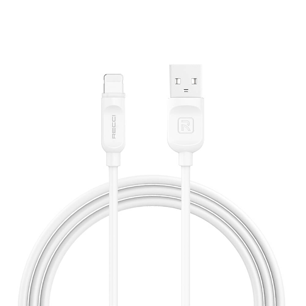 Recci RCL-P100 City of Sky Series Lightning to USB-A Data and Charging Cable 1M Black