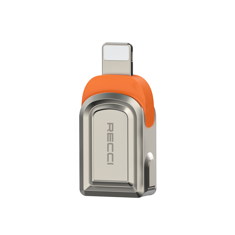 Recci RDS-A16L Ultra Fast Data Transfer Adapter USB 3.0 to Lightning OTG Gray