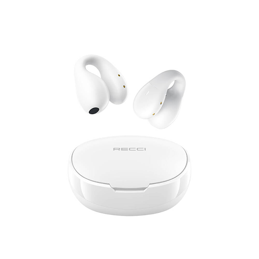 Recci REP-W66 Hi-Fi Sound Quality Bluetooth v5.3 Dynamic Series In-Ear Headphones White