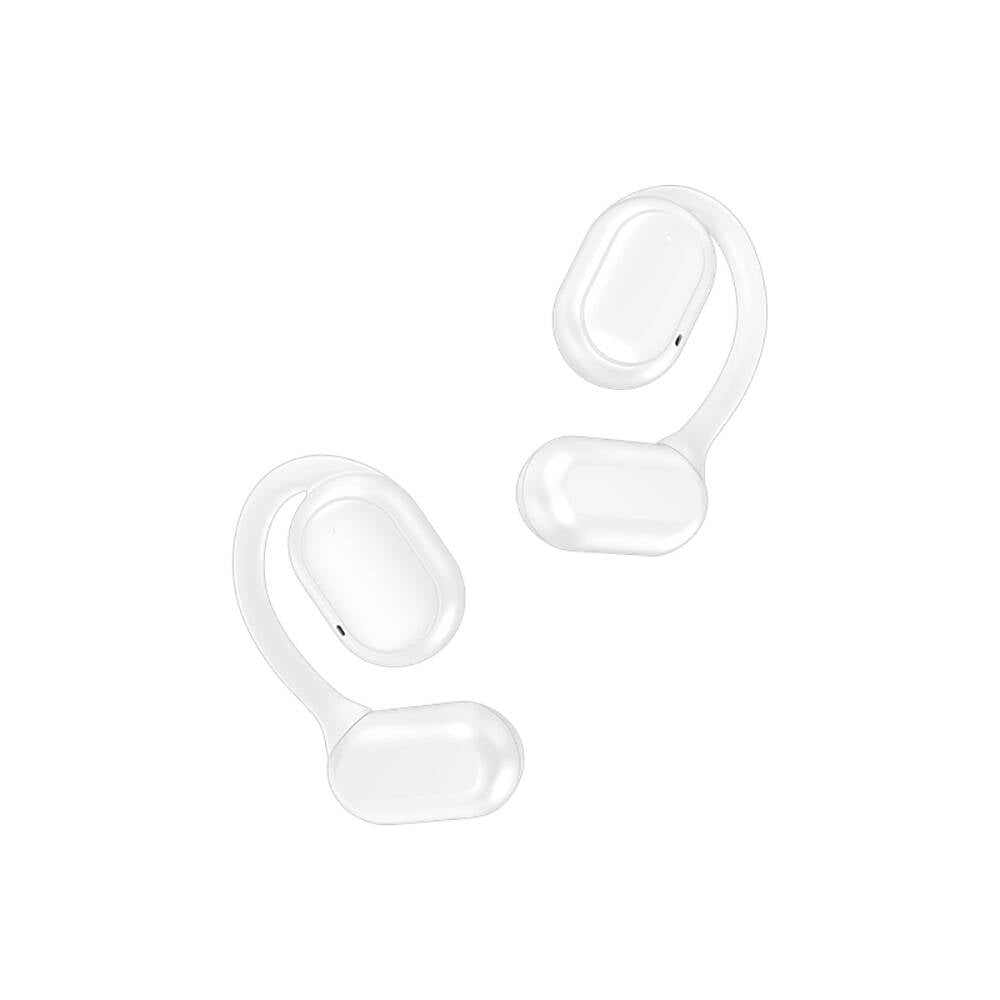 Recci REP-W76 OWS Wireless Hi-Fi Ses Kaliteli Dijital Led Göstergeli Bluetooth v5.3 Elegant Serisi Kulak İçi Kulaklık Siyah