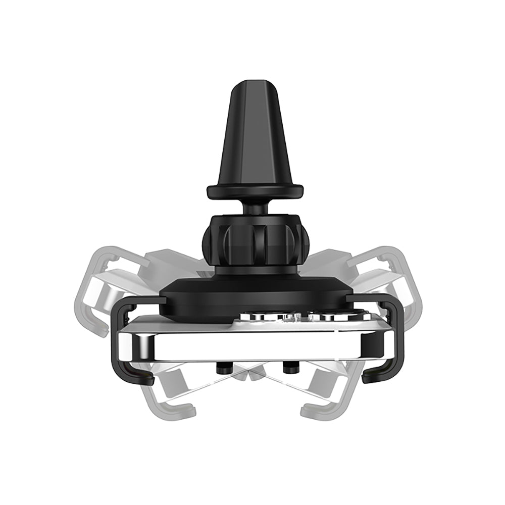 Recci RHO-C26 360 Rotating Ventilation Design Car Phone Holder Black