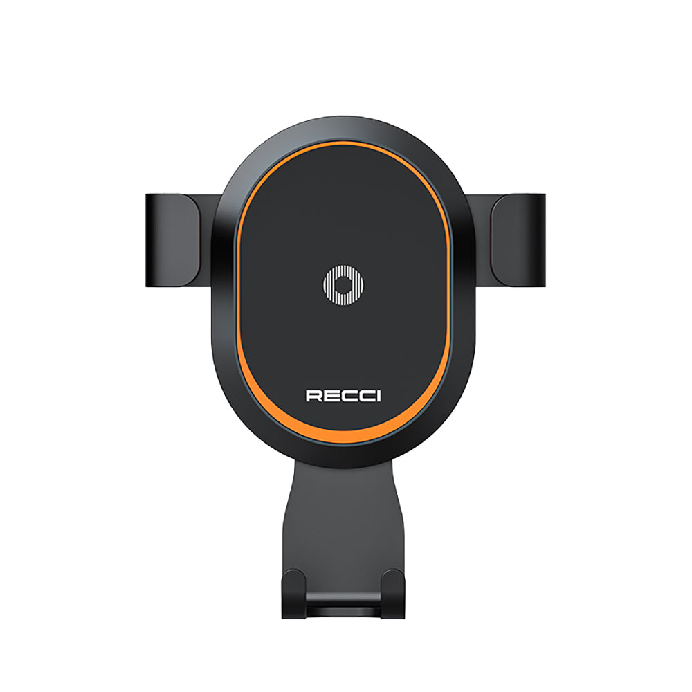 Recci RHO-C26 360 Rotating Ventilation Design Car Phone Holder Black