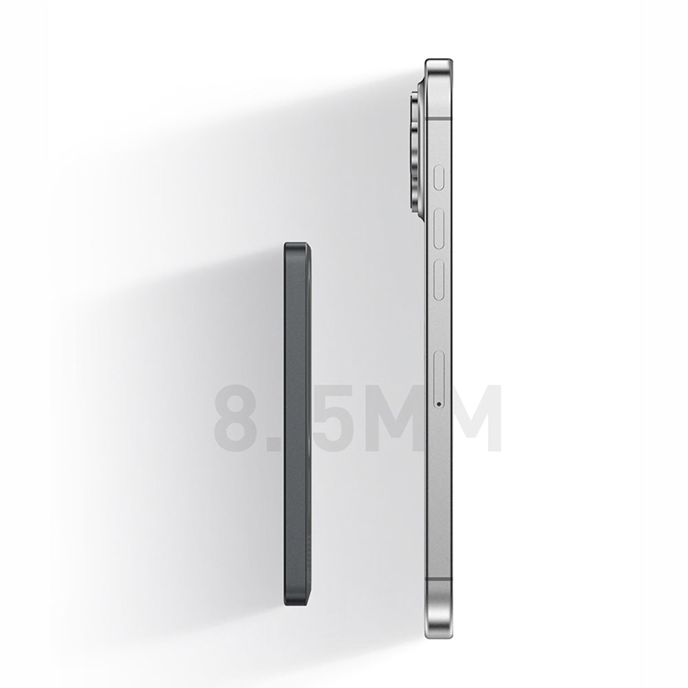 Recci RP33 PD 20W Ultra Thin LED Indicator Fast Charging Wireless Powerbank 15W 5000mAh Gray