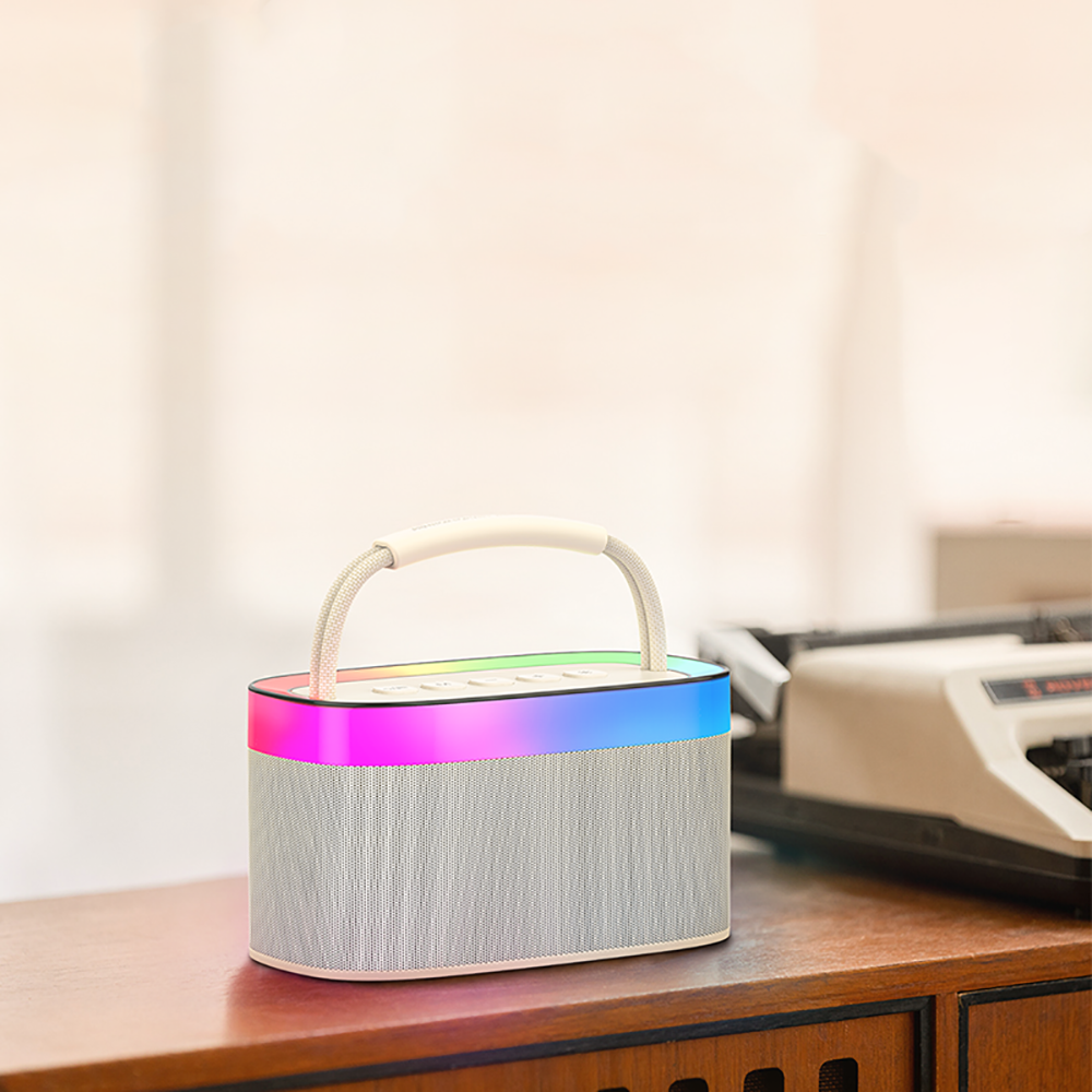Recci RSK-W40 Phantom Series Portable Wireless Bluetooth Speaker White