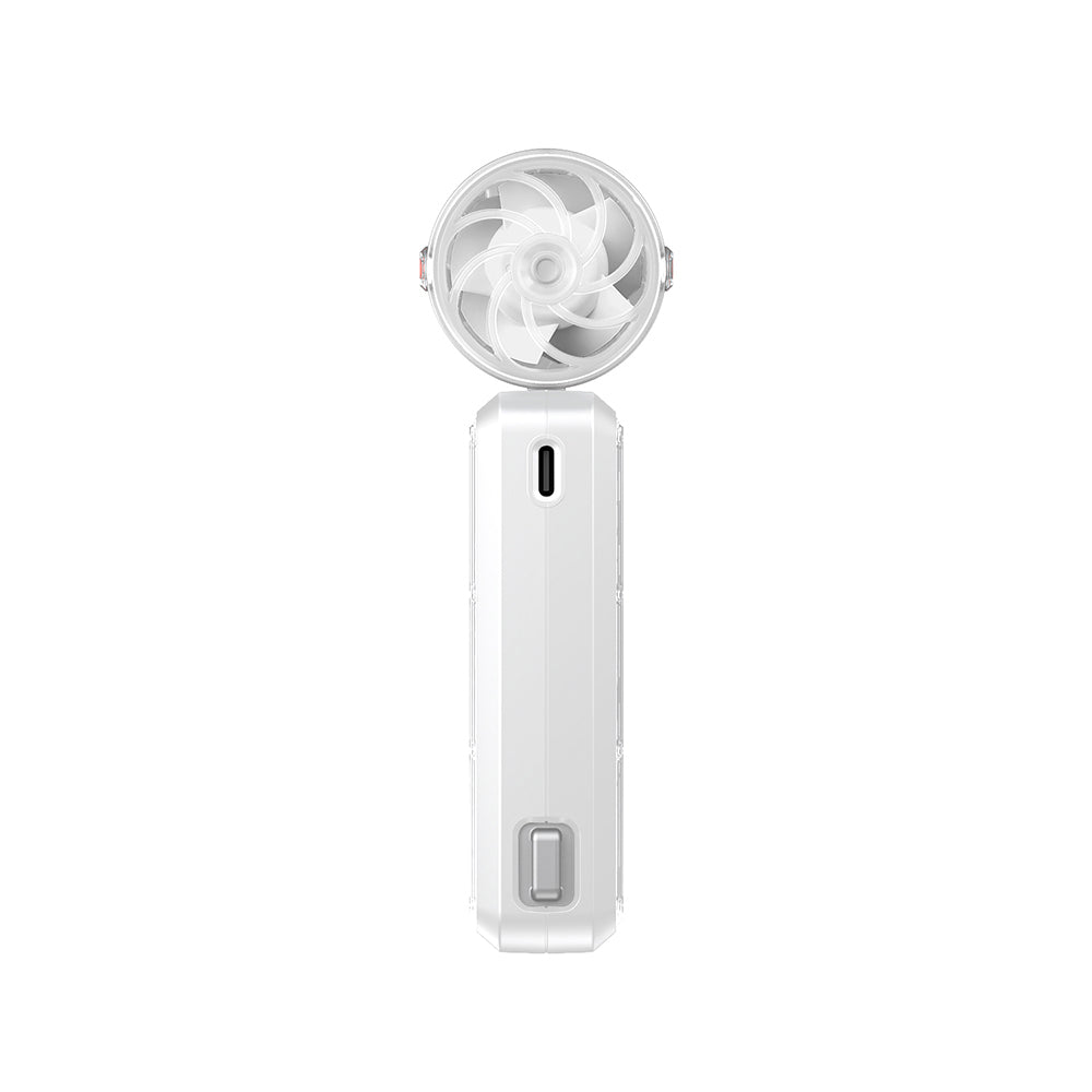 Skinarma Gyro Serisi Bilek Askı İpli Dijital LED Göstergeli Portatif Soğutucu El Fanı Pembe