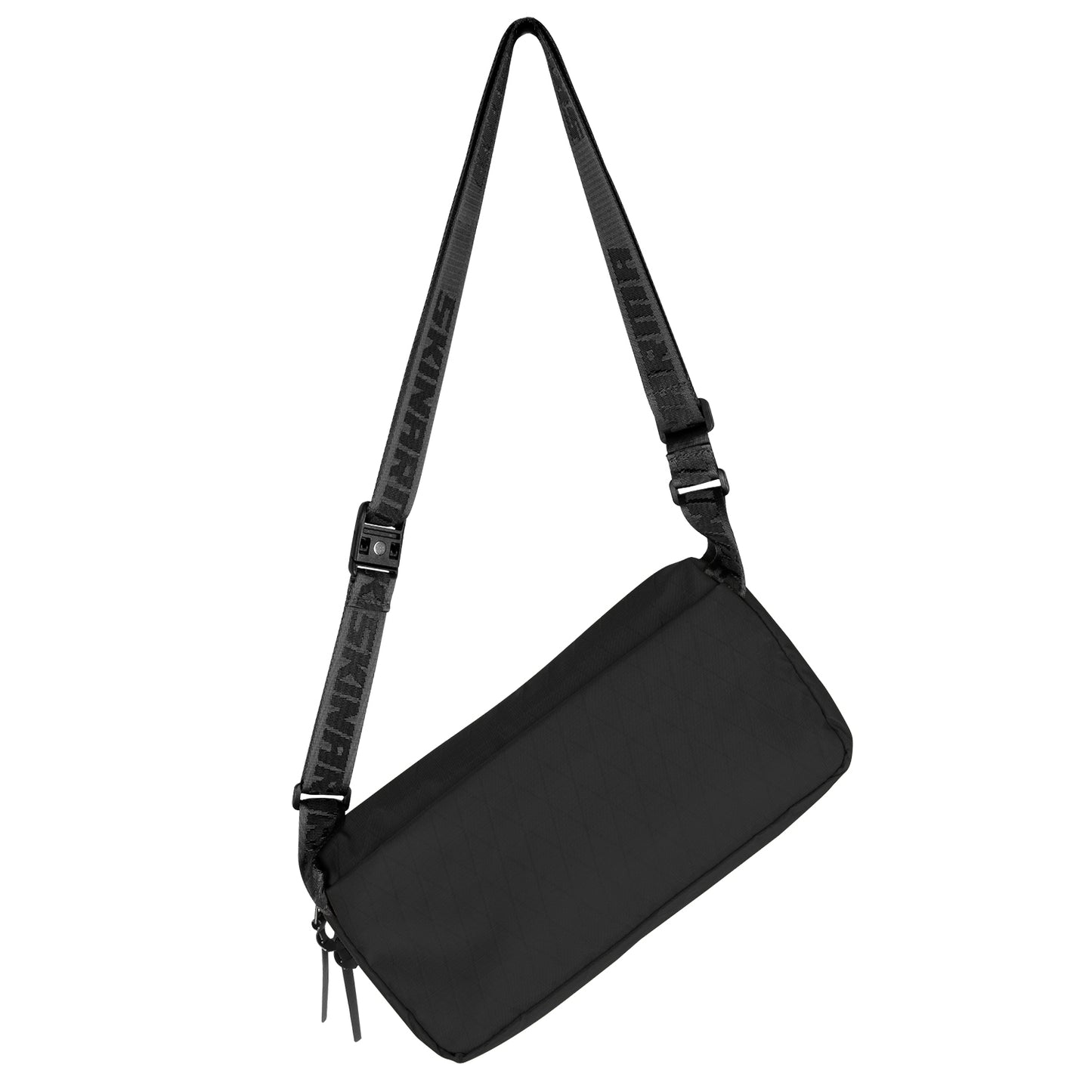 Skinarma Jager Naylon Scout Boyun Askı Kayışlı Çapraz Vücut Çantası Siyah