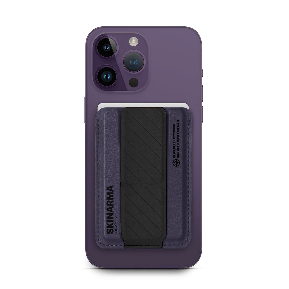 SkinArma Kado 2 Hazneli Magnetik Standlı Kartlık Colorful