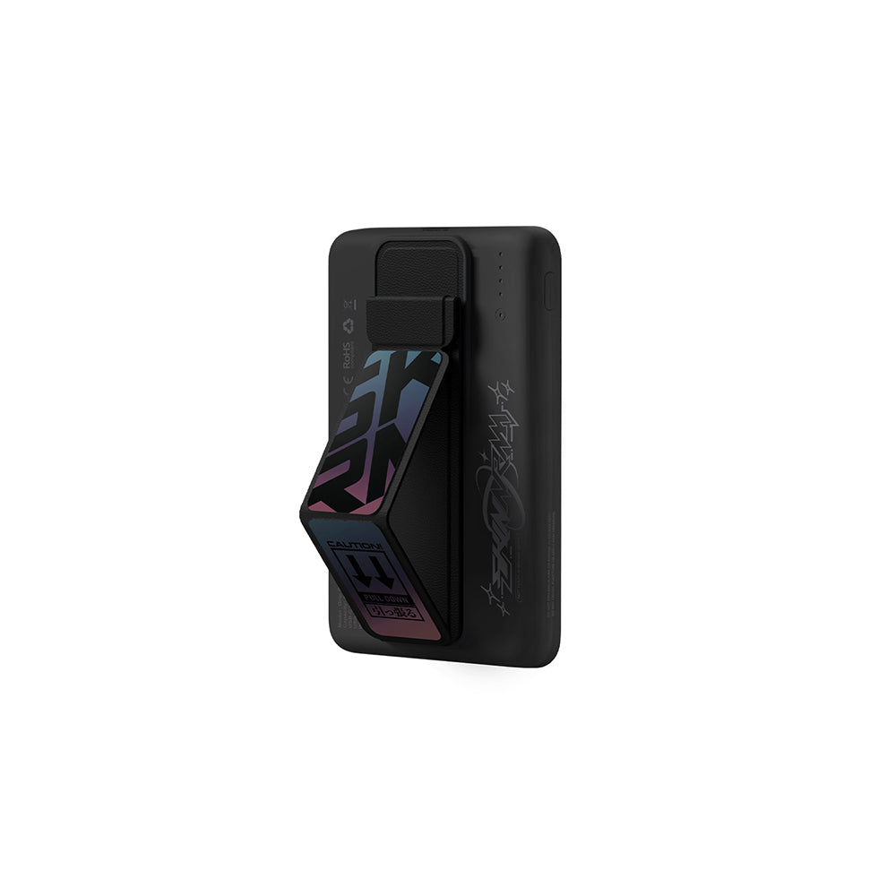 SkinArma Kira Kobai Holografik Tasarımlı Standlı Wireless ve PD Hızlı Şarj Özellikli Powerbank 15W 5000mAh Colorful