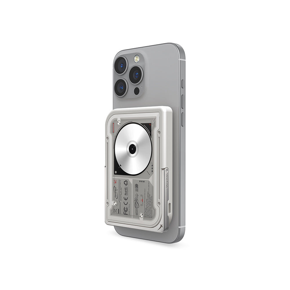 Skinarma Nexus Nova Kablosuz ve PD Hızlı Şarj Özellikli Standlı Taşınabilir Powerbank 20W 5000mAh Siyah