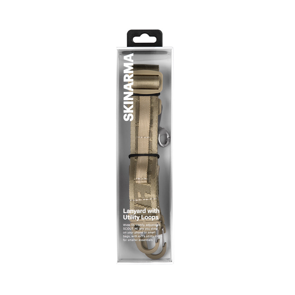Skinarma Scout XE Series Adjustable Phone Neck Strap with Logo Black