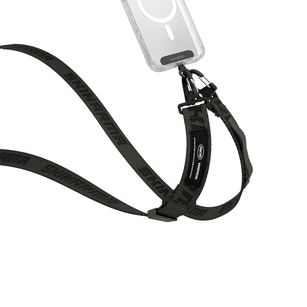 Skinarma Scout XE Series Adjustable Phone Neck Strap with Logo Black
