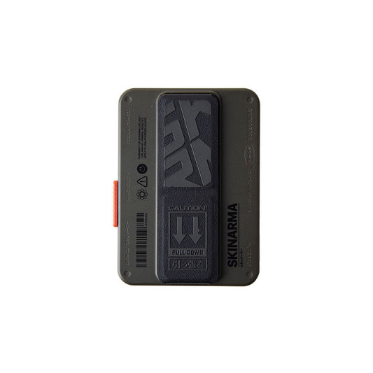 SkinArma Spunk Serisi Standlı PU Deri Kartlık Koyu Yeşil