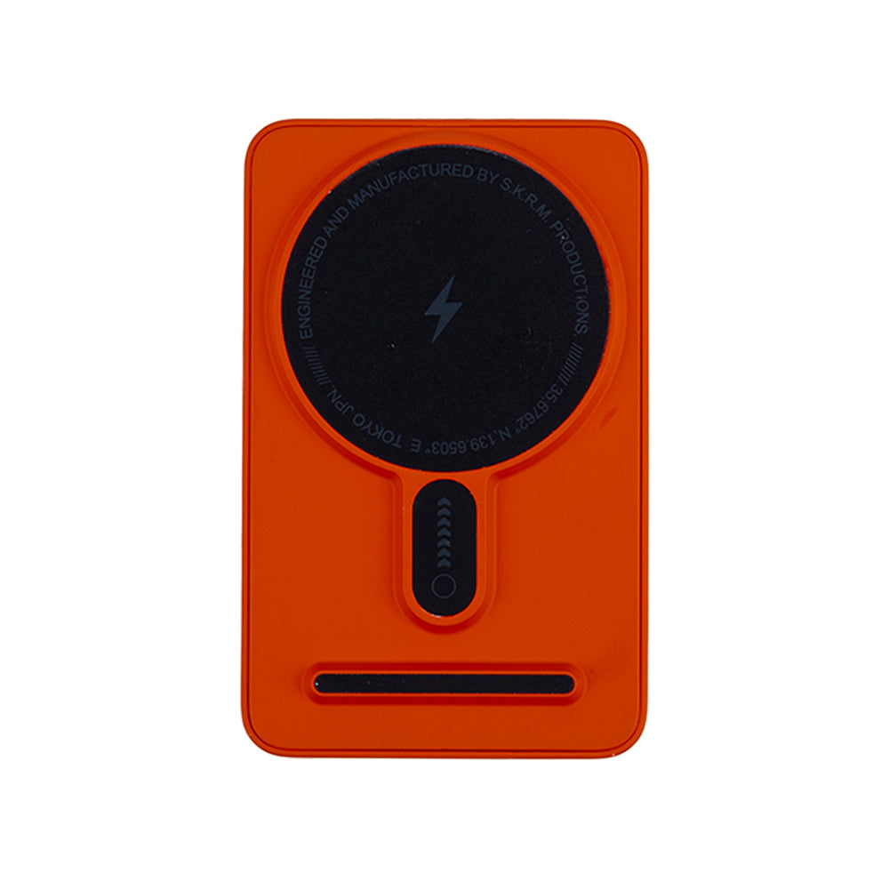 SkinArma Spunk Taşınabilir Wireless Şarj ve PD Hızlı Şarj Özellikli Powerbank 15W 5000mAh Yeşil