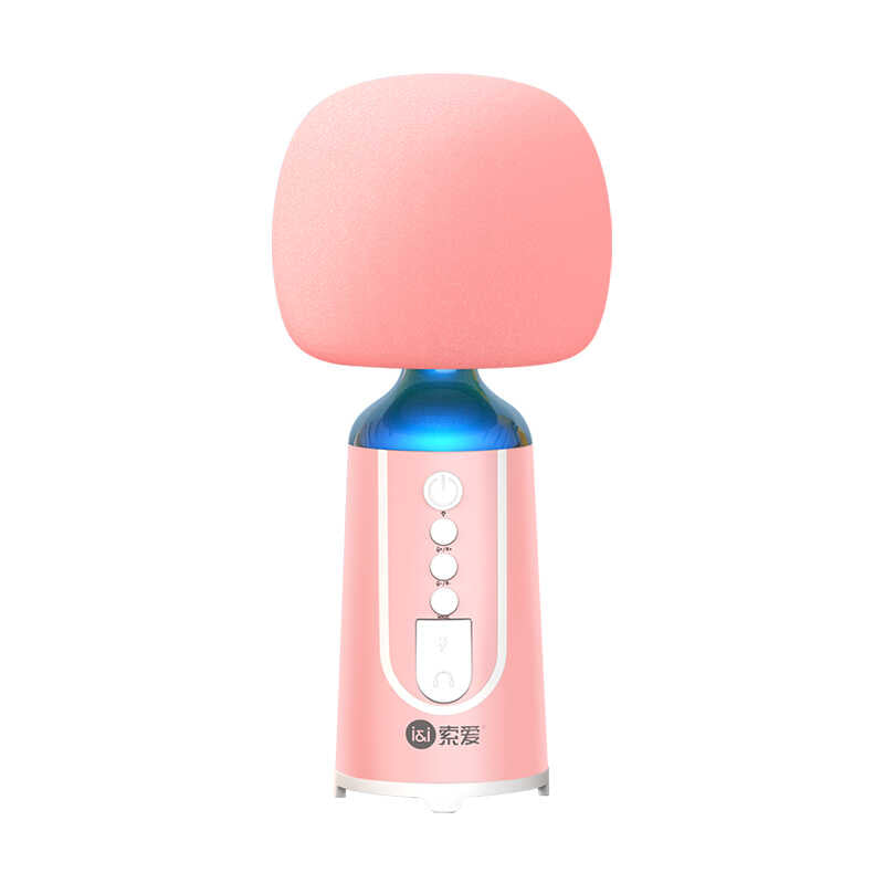 Soaiy MC11 Karaoke Microphone Pink