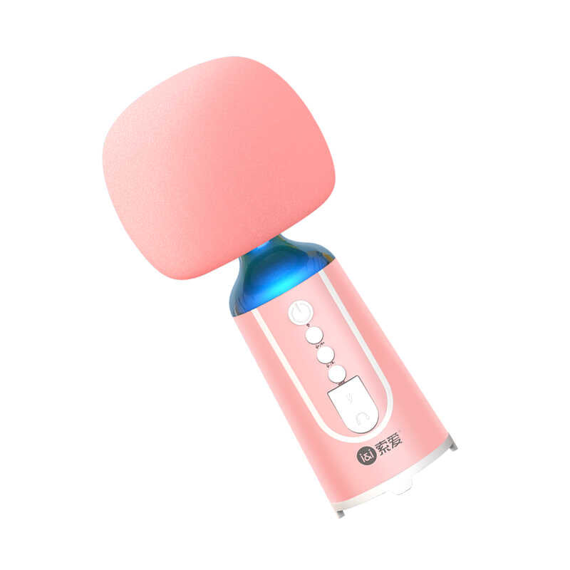 Soaiy MC11 Karaoke Microphone Pink