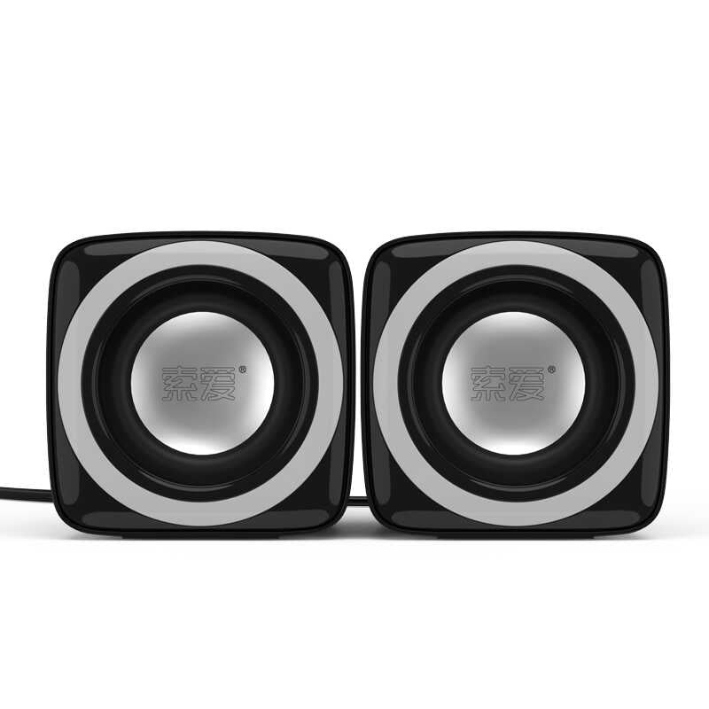 Soaiy SA-C5 Usb Speaker Hoparlör Siyah