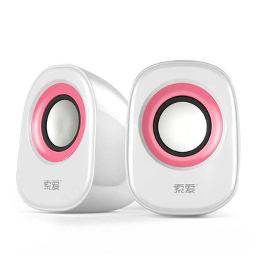 Soaiy SA-L3 Usb Speaker Hoparlör Beyaz