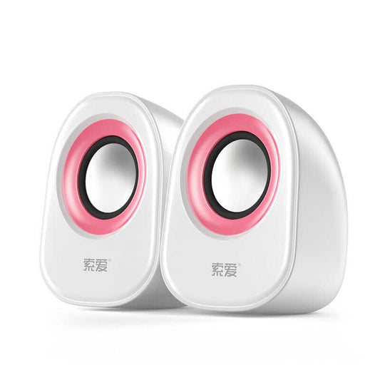 Soaiy SA-L3 Usb Speaker Hoparlör Beyaz