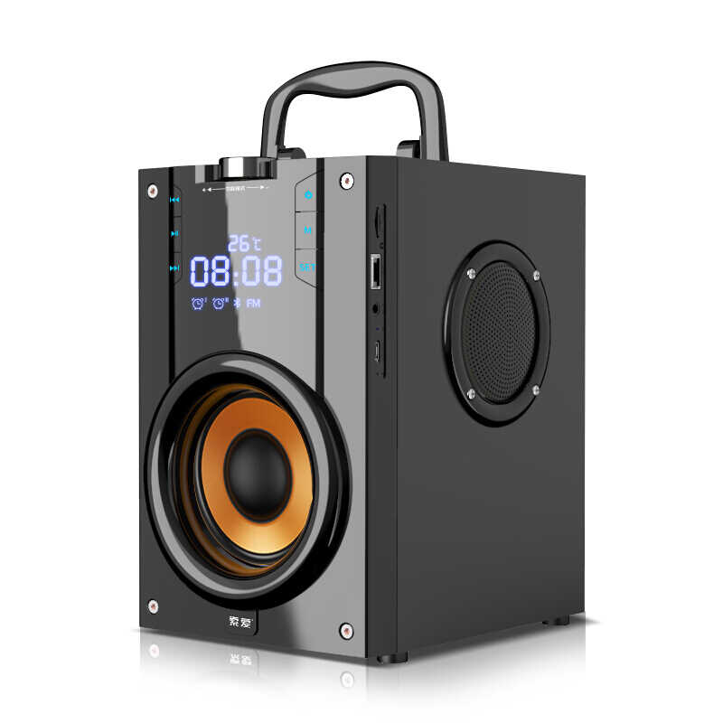 Soaiy SA-Q32S Bluetooth Speaker Hoparlör Siyah