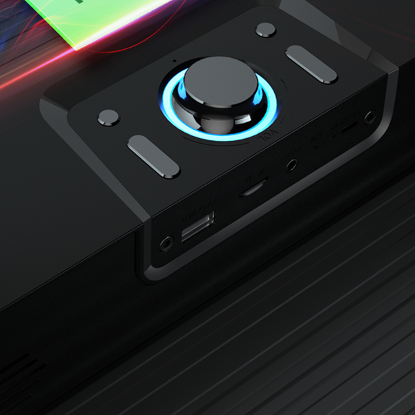 Soaiy SH16 Upgraded Kablolu Speaker Hoparlör Siyah