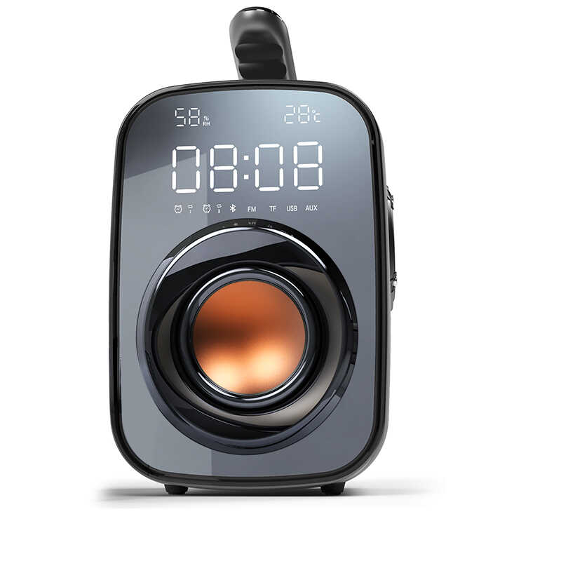Soaiy SH25 Upgraded Bluetooth Speaker Hoparlör Siyah